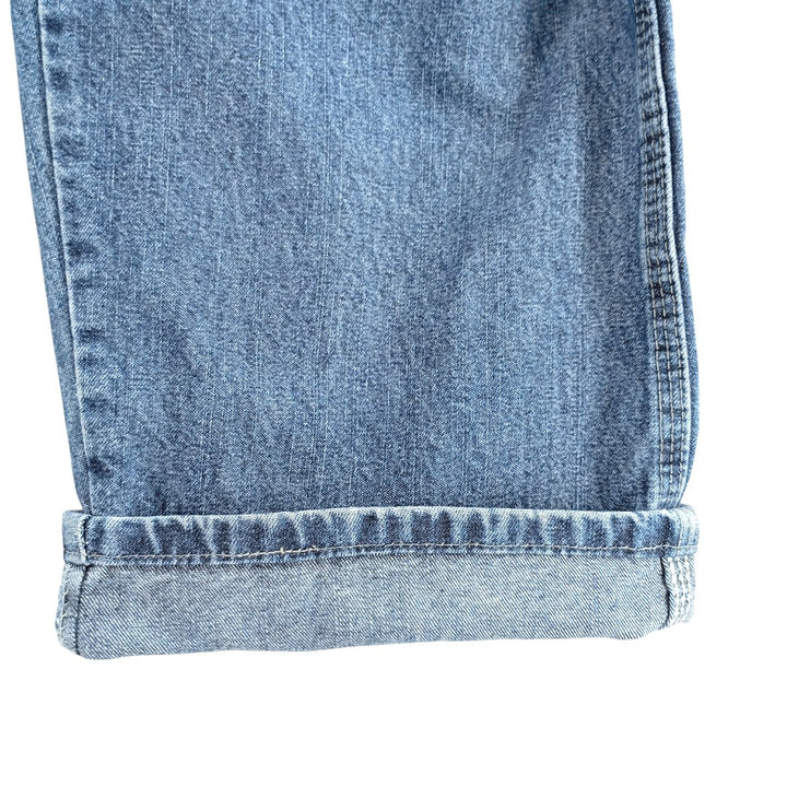 00'S Wrangler CARPENTER denim painter pants for men, equivalent to w37 cotton blue type Vintage Second Hand