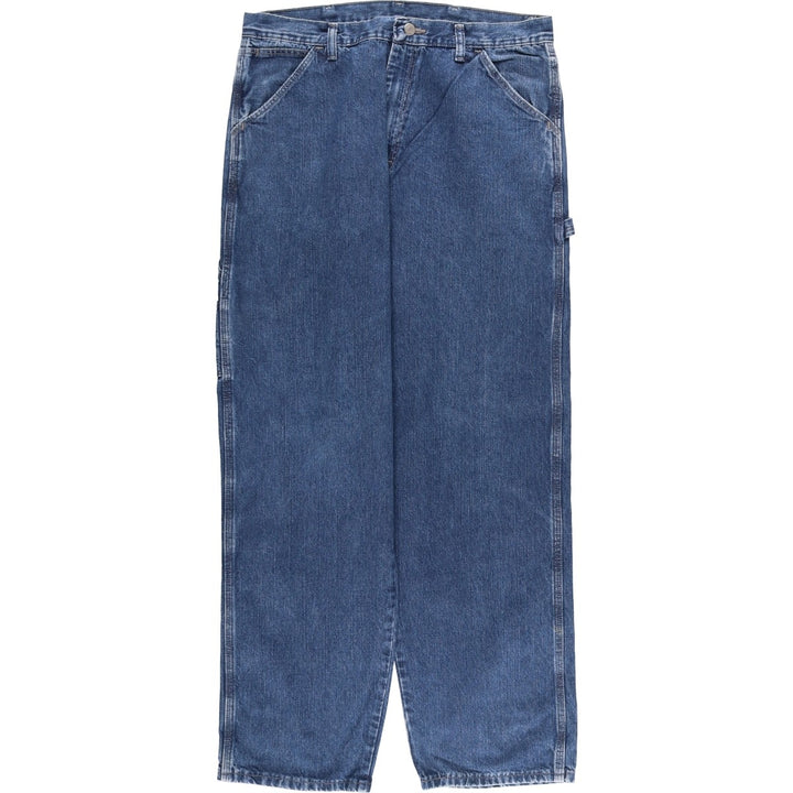 Wrangler HERO Denim Painter Pants for Men, W34 equivalent cotton blue type Vintage Second Hand