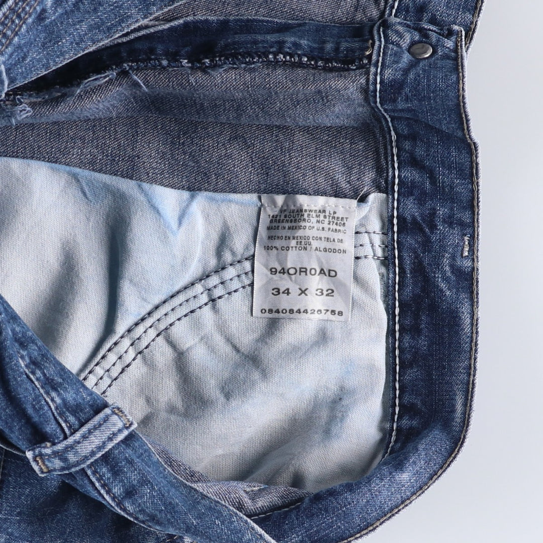 Wrangler HERO Denim Painter Pants for Men, W34 equivalent cotton blue type Vintage Second Hand