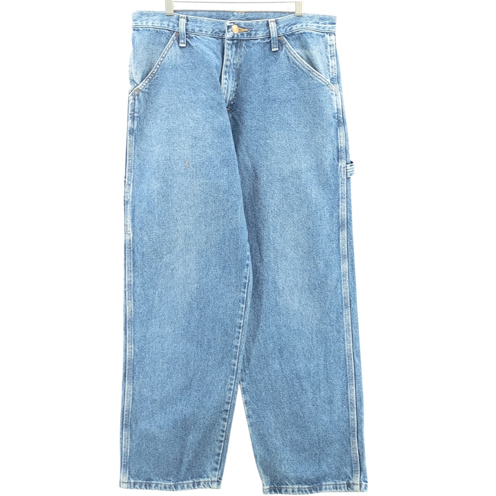 Rustler Denim Painter Pants for Men, W33 equivalent cotton blue type Vintage Second Hand