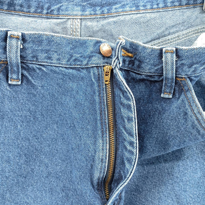 Rustler Denim Painter Pants for Men, W33 equivalent cotton blue type Vintage Second Hand