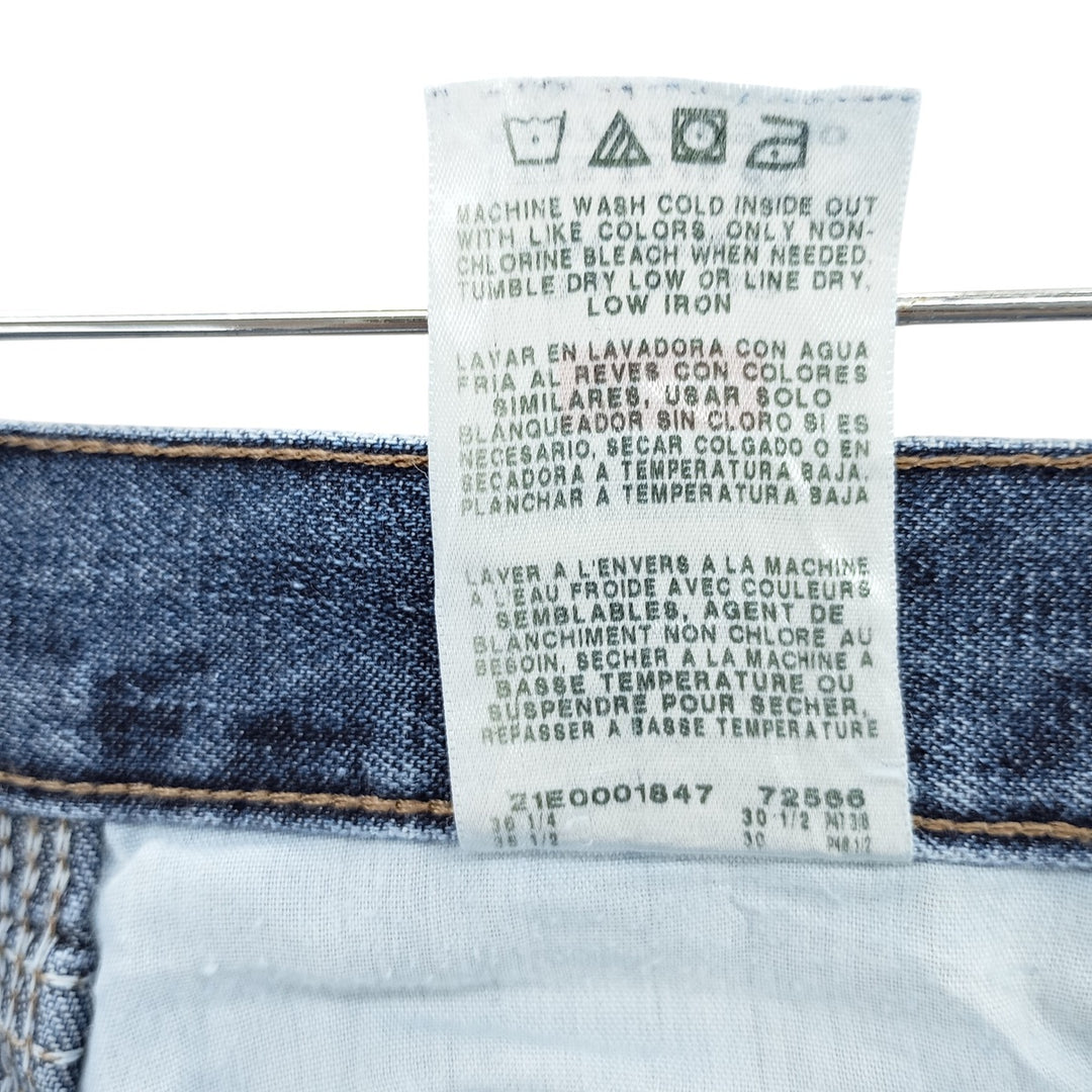 00'S Wrangler Denim Painter Pants Men's W34 cotton blue type Vintage Second Hand