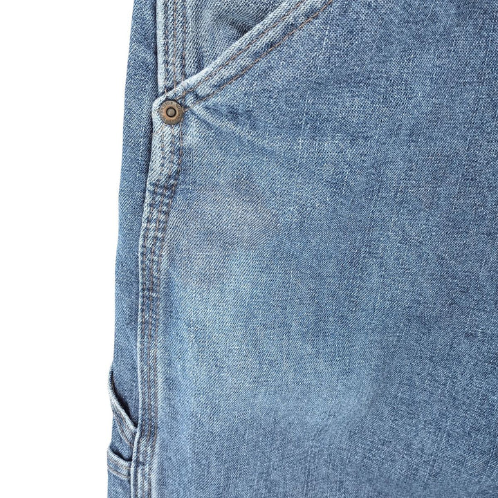 00'S Wrangler Denim Painter Pants Men's W34 cotton blue type Vintage Second Hand