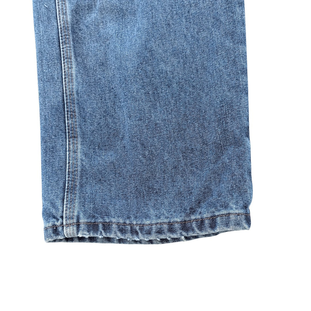 00'S Wrangler Denim Painter Pants Men's W34 cotton blue type Vintage Second Hand