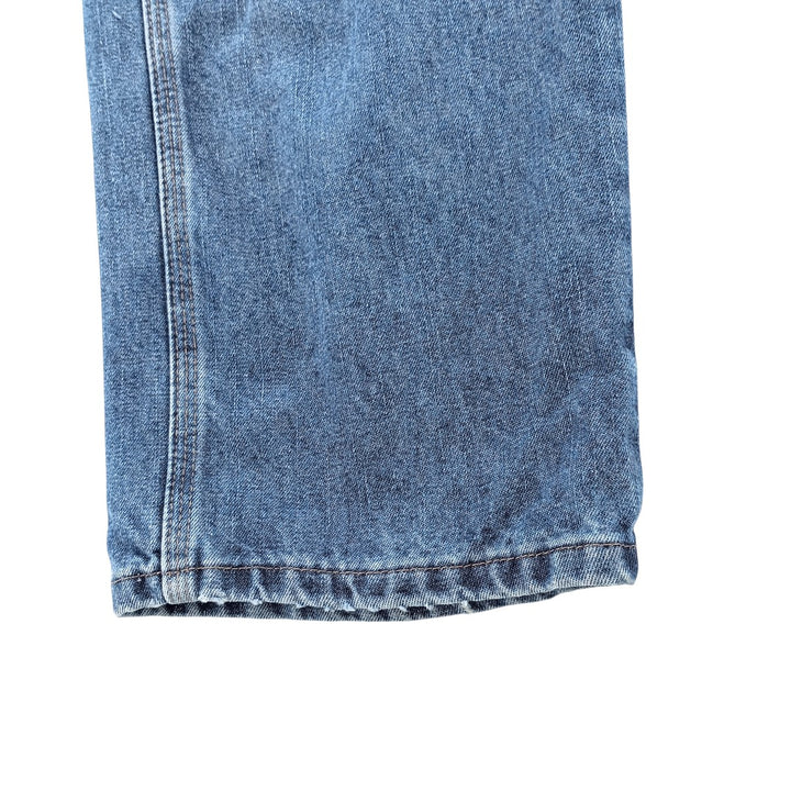 00'S Wrangler Denim Painter Pants Men's W34 cotton blue type Vintage Second Hand