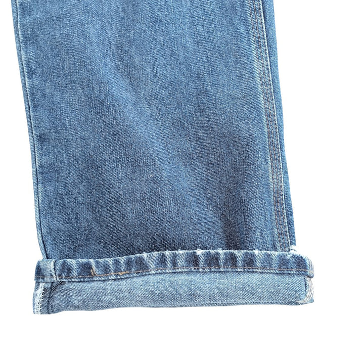 00'S Wrangler Denim Painter Pants Men's W34 cotton blue type Vintage Second Hand