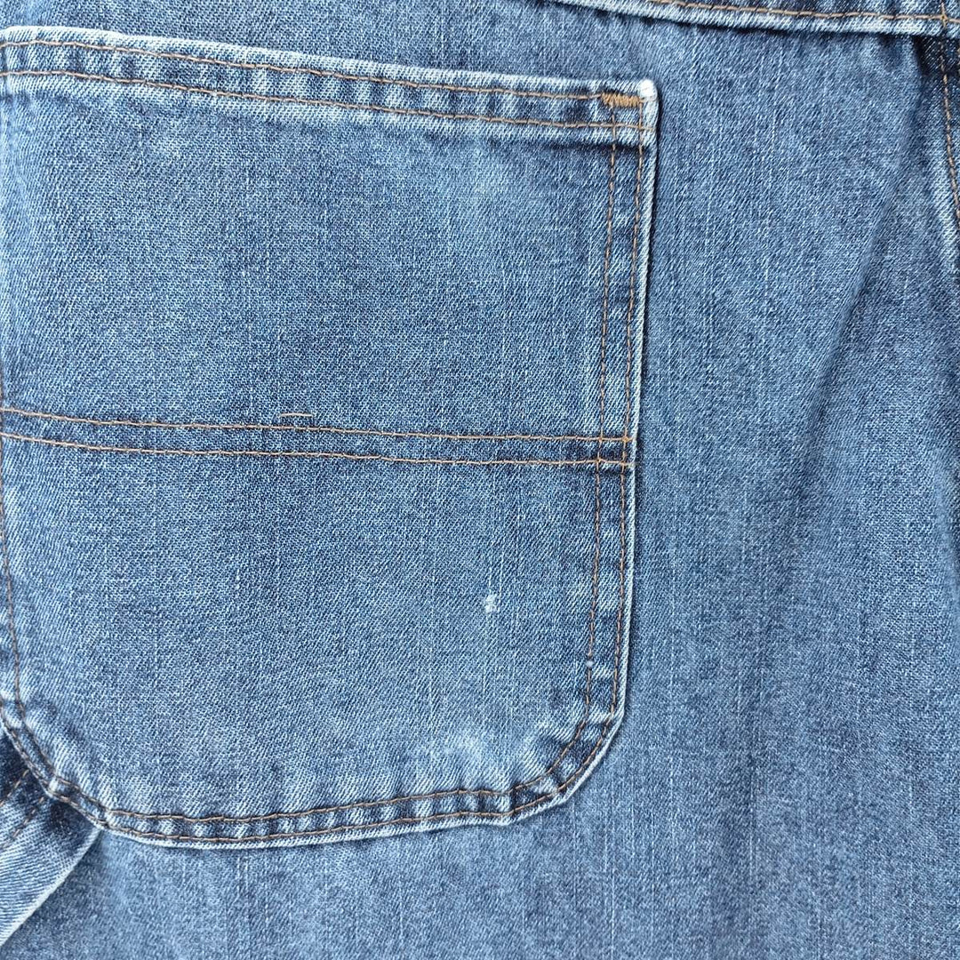 00'S Wrangler Denim Painter Pants Men's W34 cotton blue type Vintage Second Hand