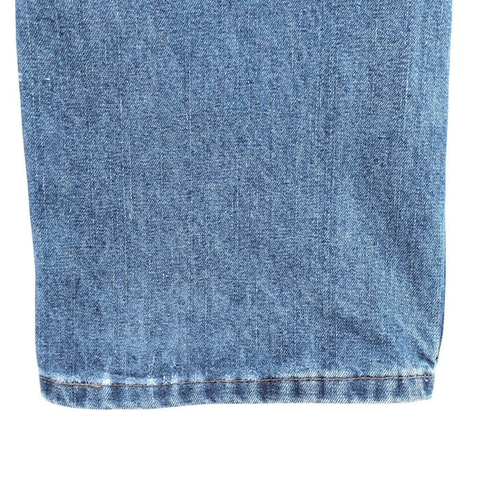 00'S Wrangler Denim Painter Pants Men's W34 cotton blue type Vintage Second Hand