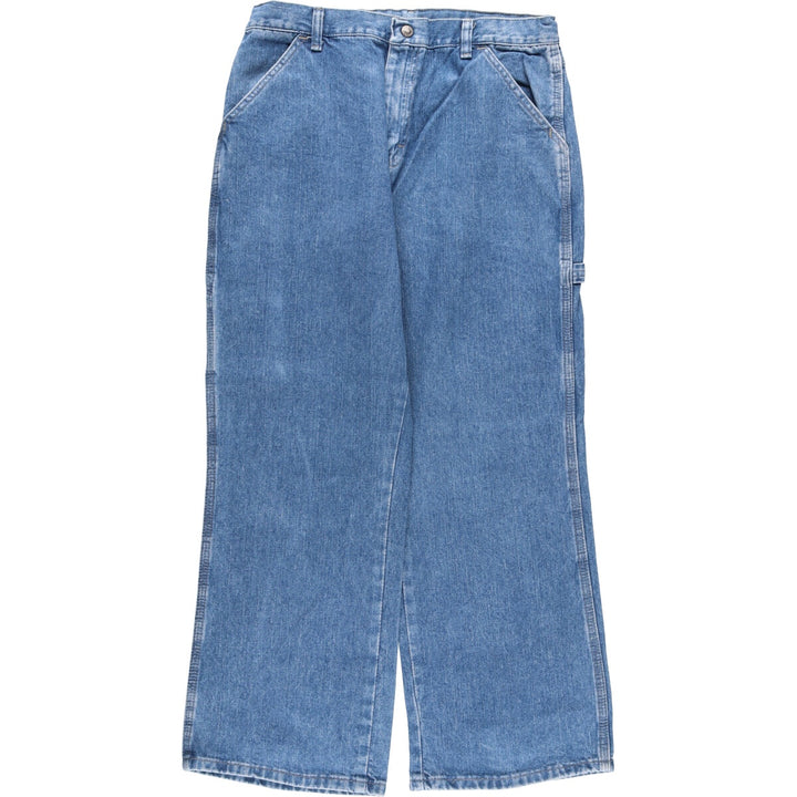 Wrangler Denim Painter Pants for Men, W31 equivalent cotton blue type Vintage Second Hand