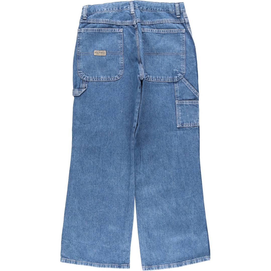 Wrangler Denim Painter Pants for Men, W31 equivalent cotton blue type Vintage Second Hand