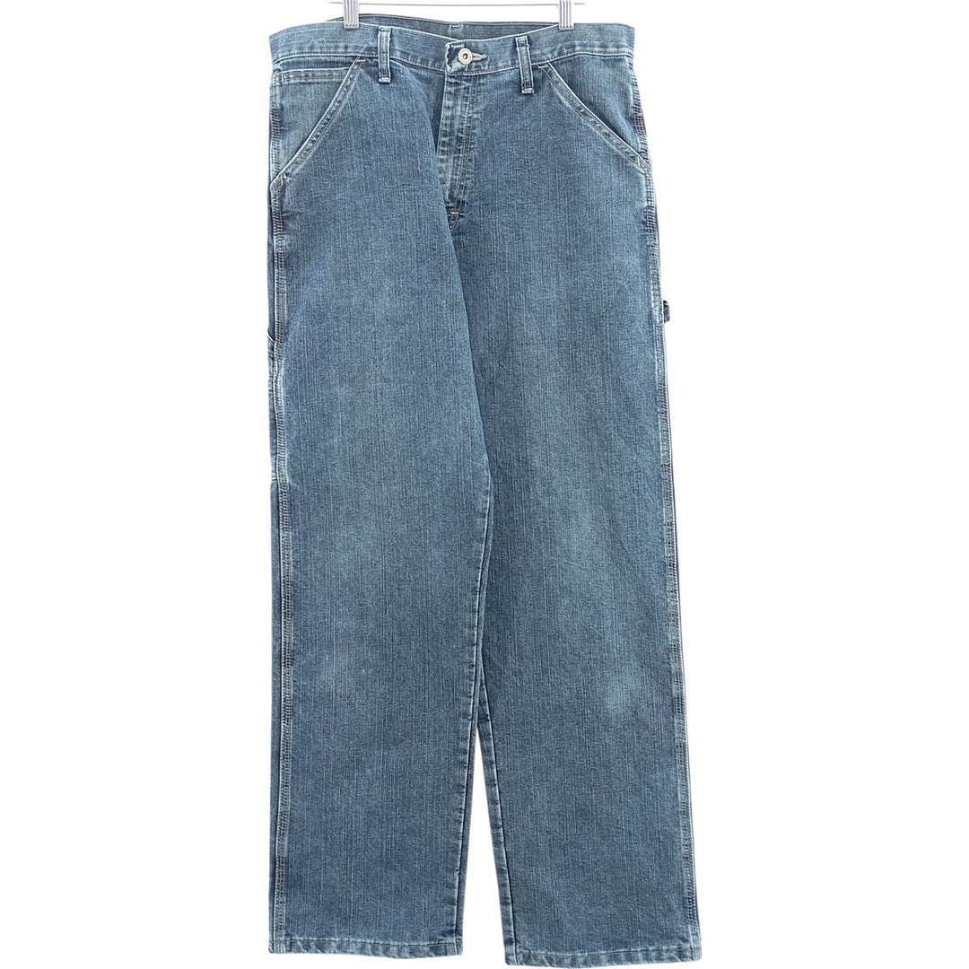 00'S Wrangler CARPENTER denim painter pants for men, equivalent to W34 cotton blue type Vintage Second Hand