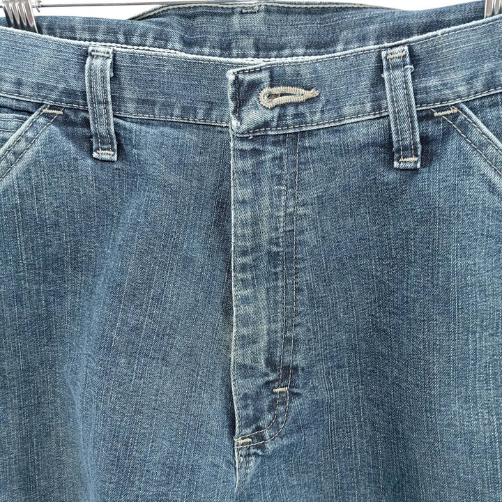 00'S Wrangler CARPENTER denim painter pants for men, equivalent to W34 cotton blue type Vintage Second Hand