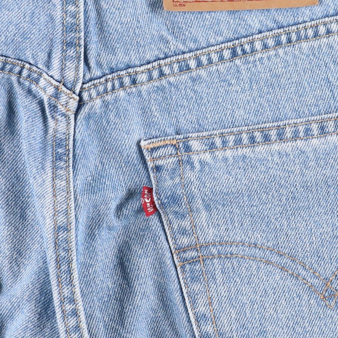 00'S Levi's 505 REGULAR FIT STRAIGHT LEG tapered denim pants for men, size w31 cotton Blue type light blue Vintage Second Hand