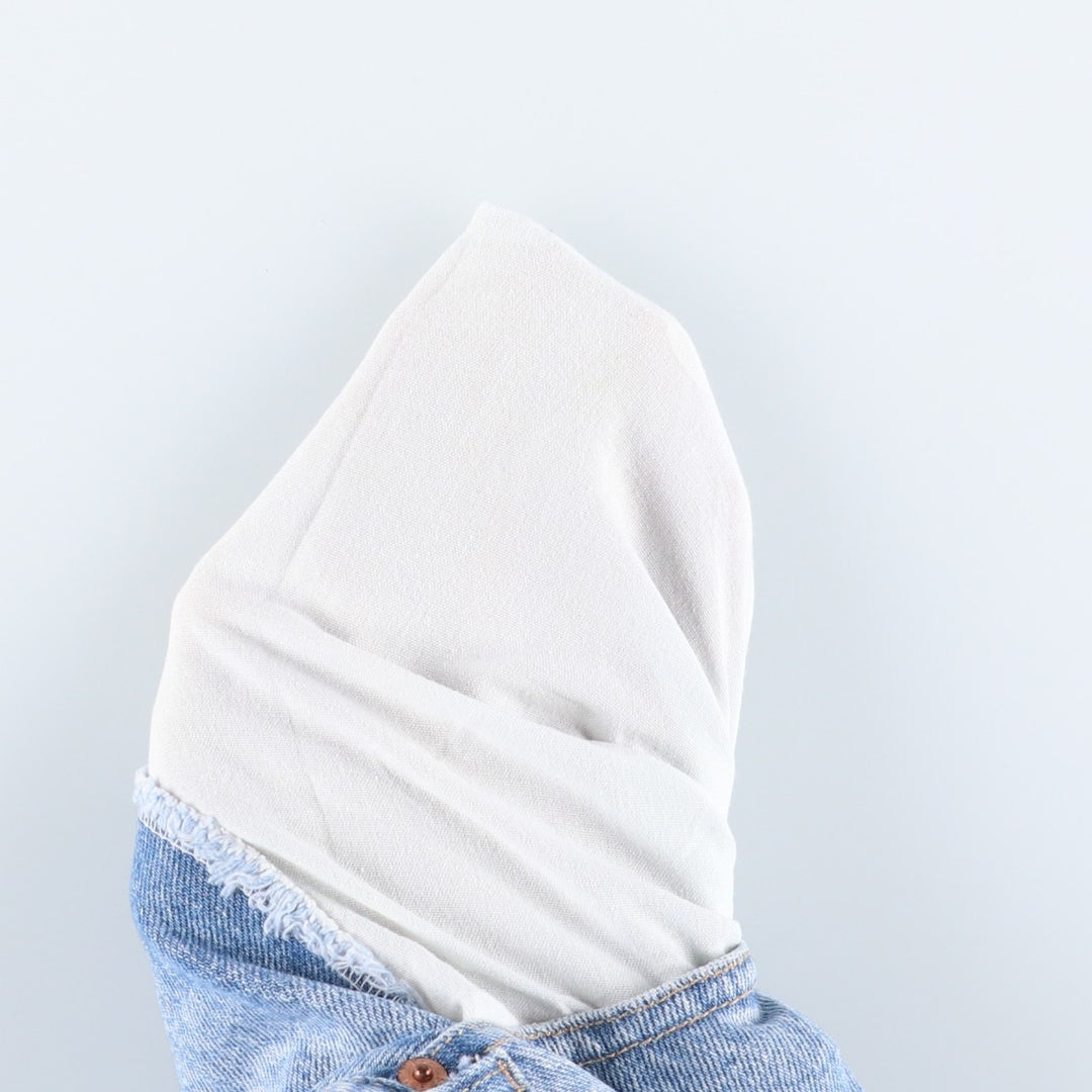 00'S Levi's 505 REGULAR FIT STRAIGHT LEG tapered denim pants for men, size w31 cotton Blue type light blue Vintage Second Hand