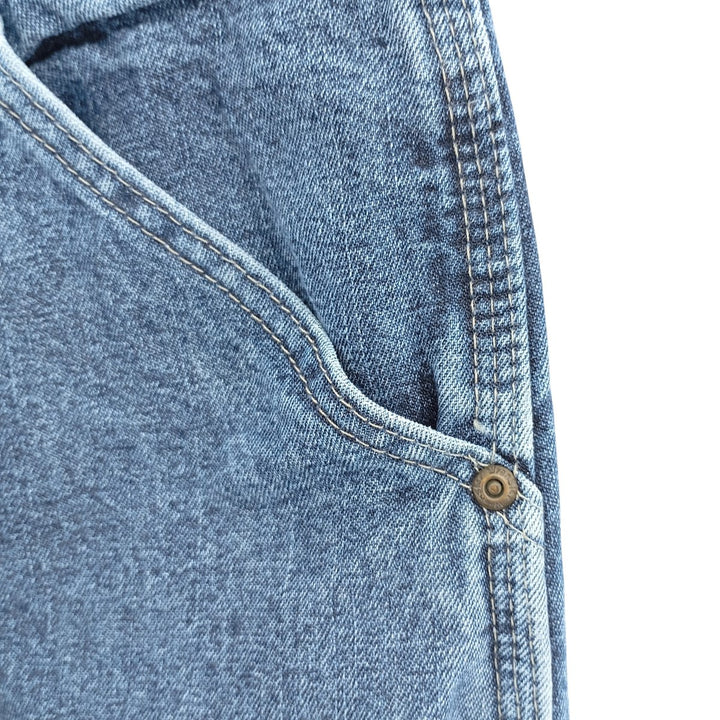 00'S Wrangler CARPENTER denim painter pants for men, equivalent to W32 cotton blue type Vintage Second Hand