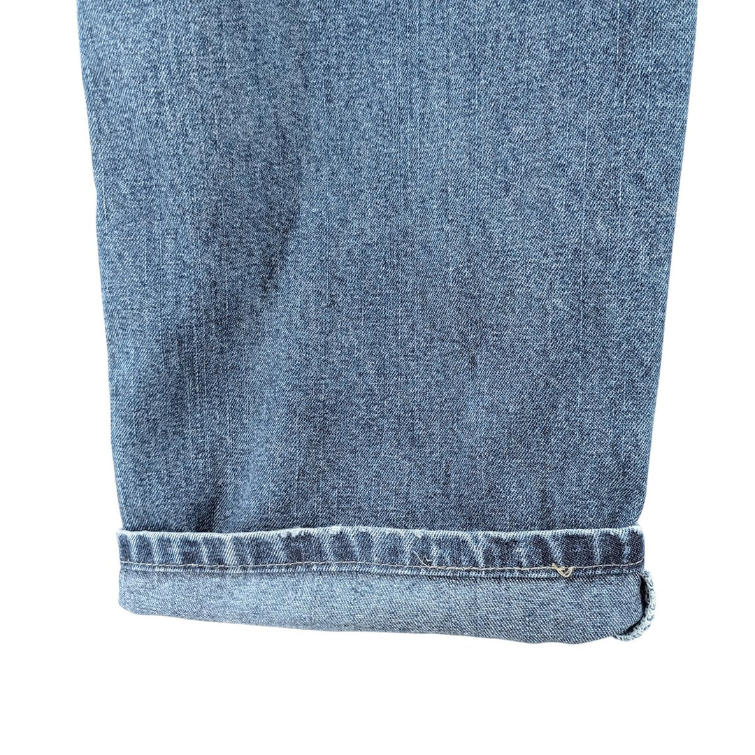 00'S Wrangler CARPENTER denim painter pants for men, equivalent to W32 cotton blue type Vintage Second Hand