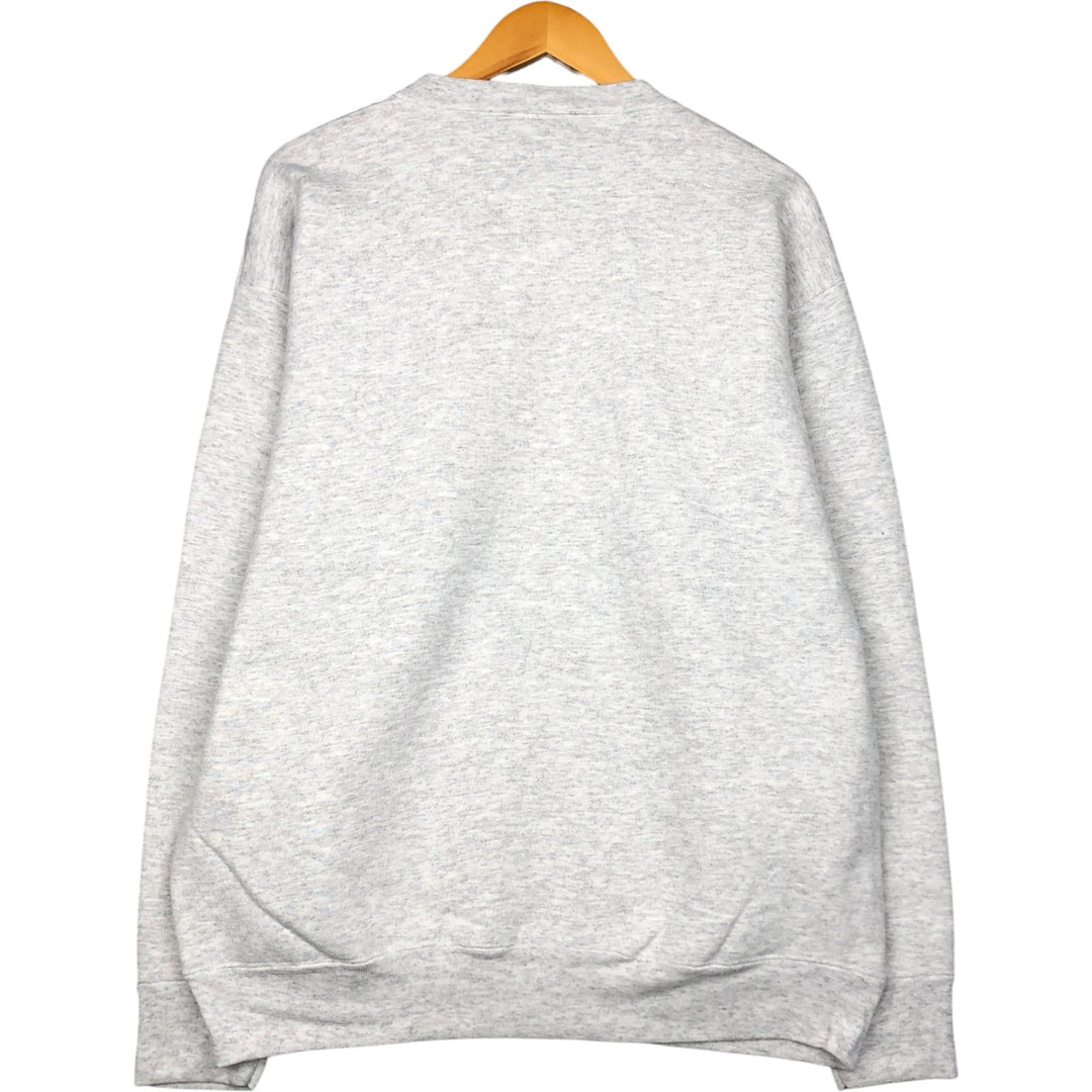 SAVVY College Sweatshirt, Made in USA, Men's Size XL cotton gray type Vintage Second Hand