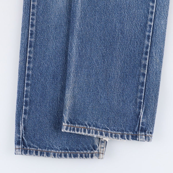 00'S Levi's 505 REGULAR FIT STRAIGHT LEG tapered denim pants for men, W30 equivalent cotton blue type Vintage Second Hand