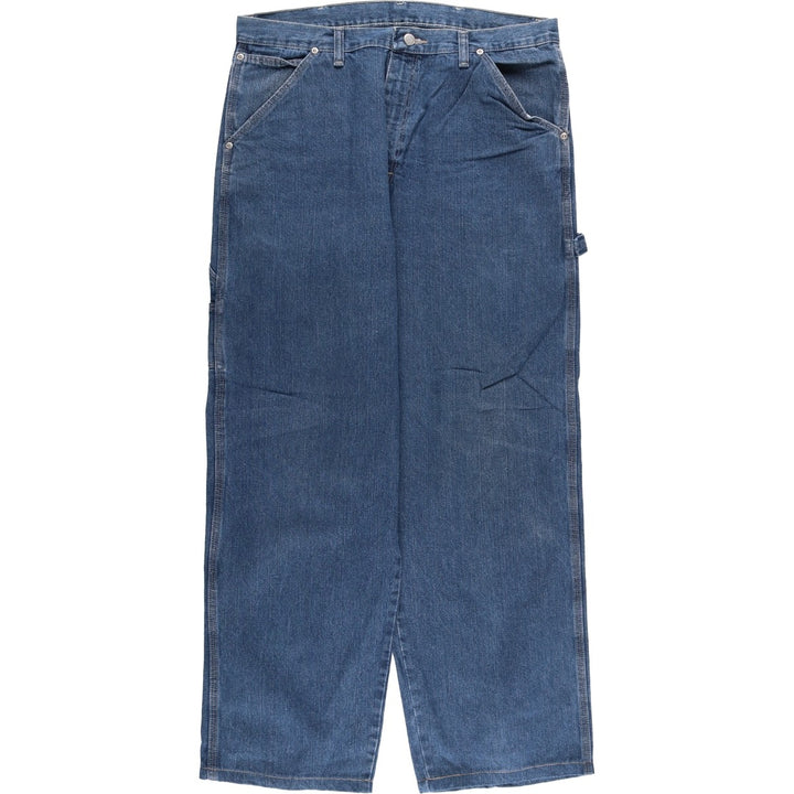 Wrangler HERO Denim Painter Pants for Men, W34 equivalent cotton blue type Vintage Second Hand