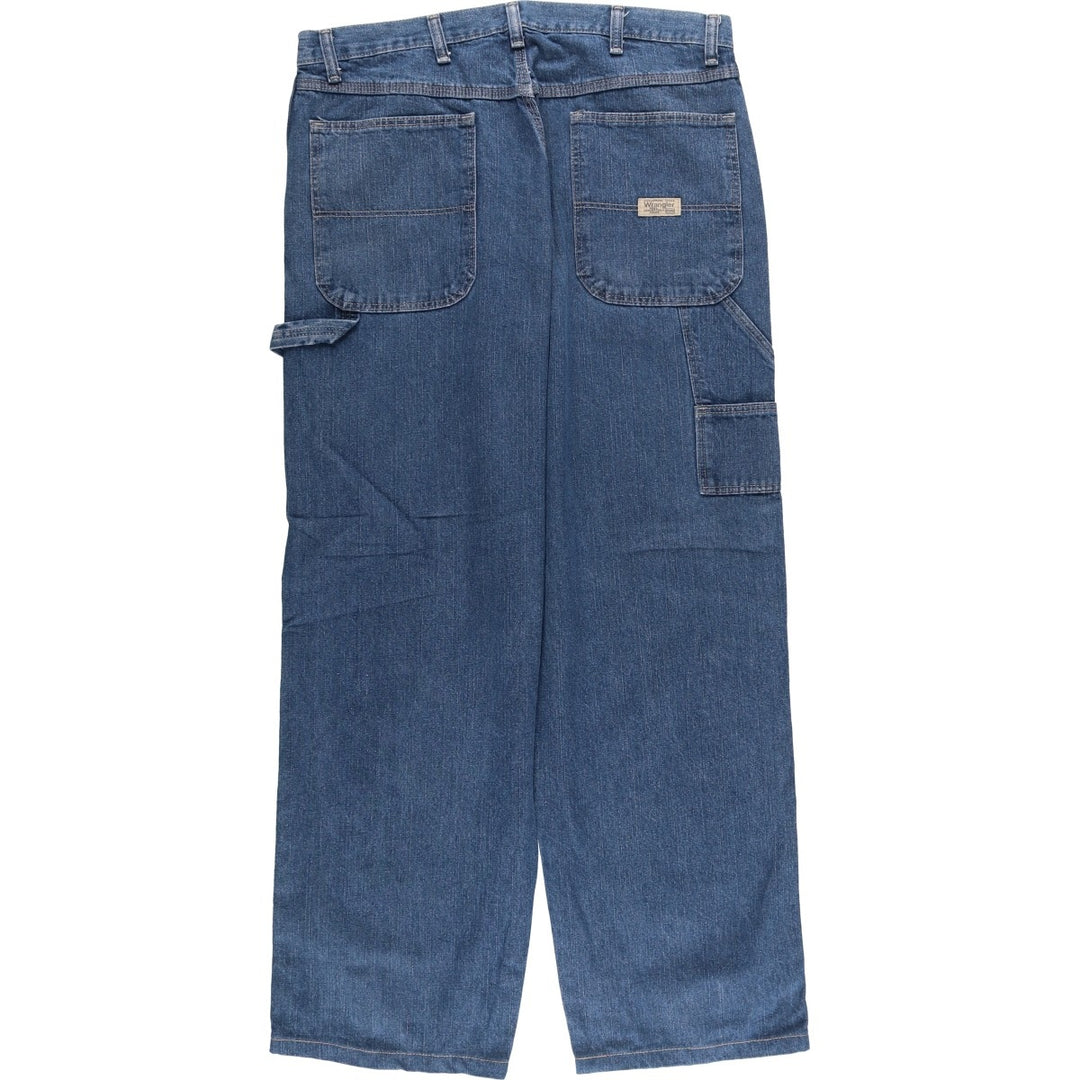 Wrangler HERO Denim Painter Pants for Men, W34 equivalent cotton blue type Vintage Second Hand