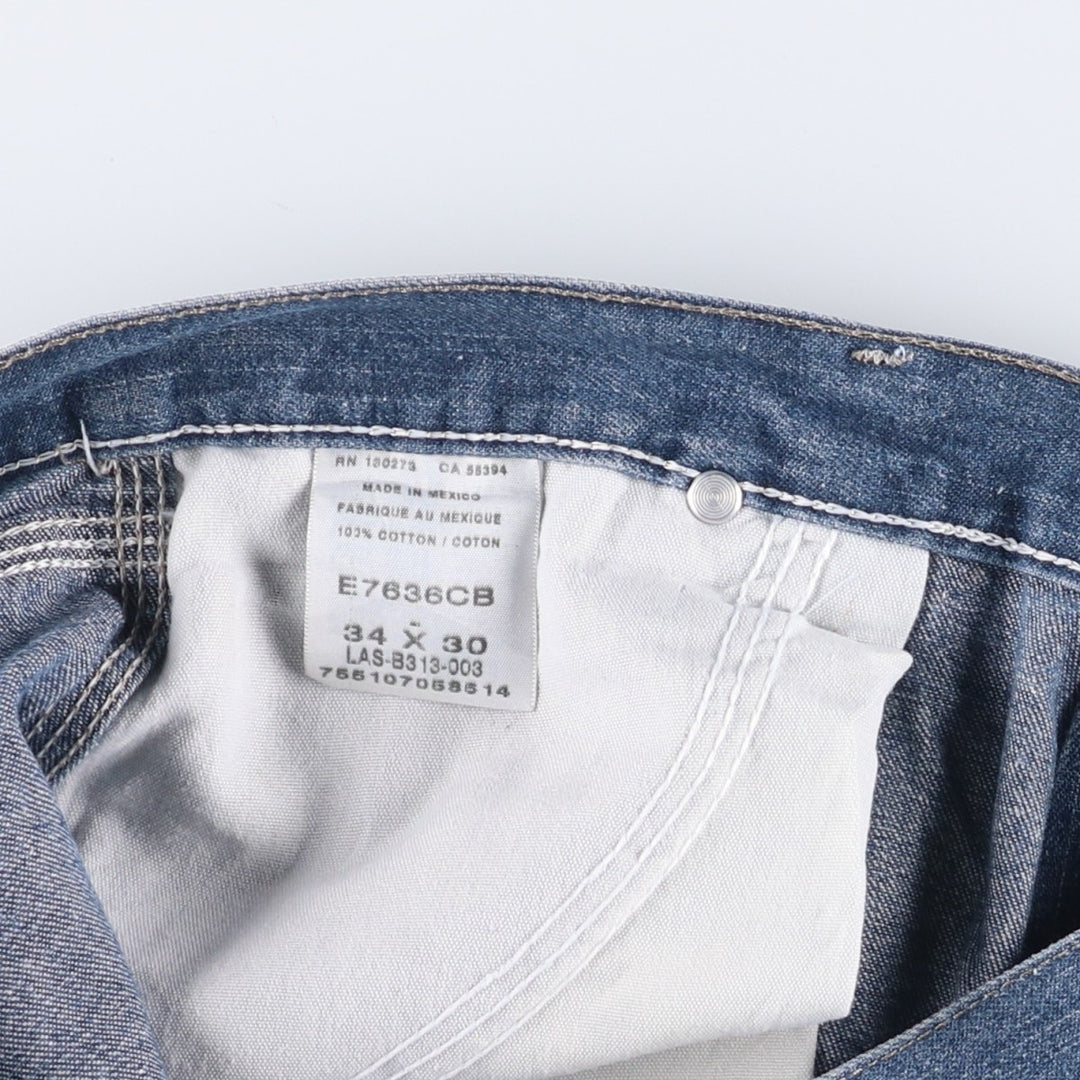 Wrangler HERO Denim Painter Pants for Men, W34 equivalent cotton blue type Vintage Second Hand