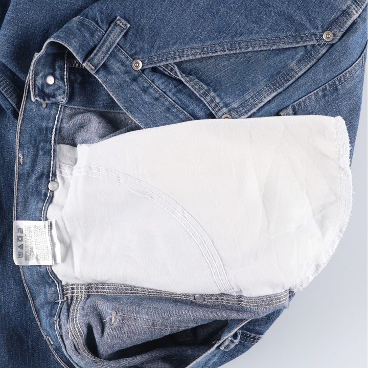 Wrangler HERO Denim Painter Pants for Men, W34 equivalent cotton blue type Vintage Second Hand