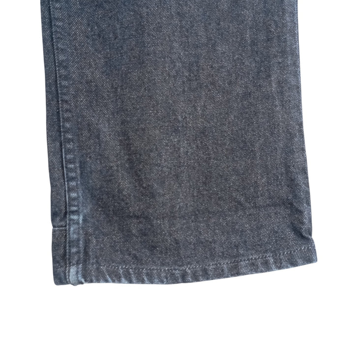 Vintage 90'S Tommy Hilfiger Jeans double-knee straight-leg denim pants, men's size W34. cotton navy blue type Vintage Second Hand