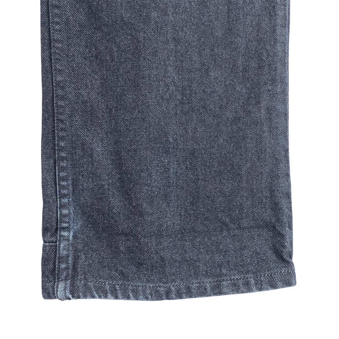 Vintage 90'S Tommy Hilfiger Jeans double-knee straight-leg denim pants, men's size W34. cotton navy blue type Vintage Second Hand