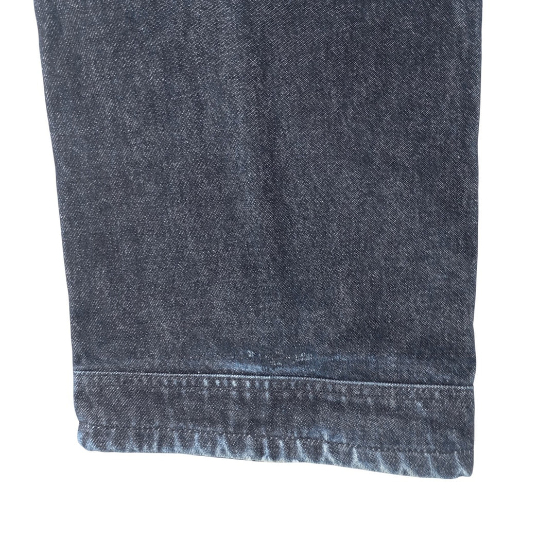 Vintage 90'S Tommy Hilfiger Jeans double-knee straight-leg denim pants, men's size W34. cotton navy blue type Vintage Second Hand