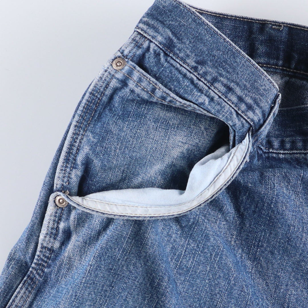 00'S Wrangler CARPENTER denim painter pants for men, equivalent to W34 cotton blue type Vintage Second Hand