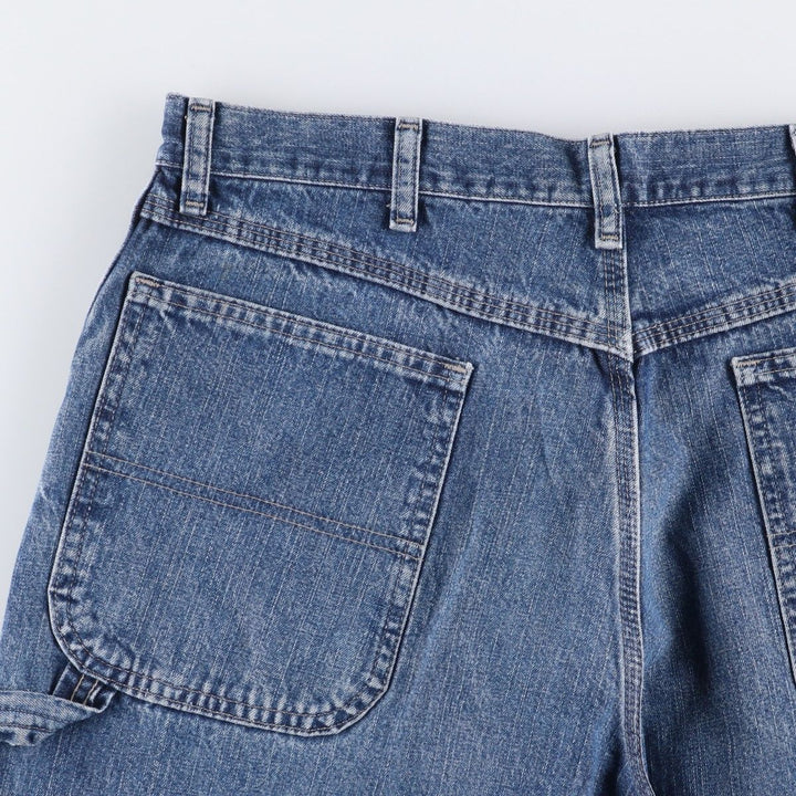 00'S Wrangler CARPENTER denim painter pants for men, equivalent to W34 cotton blue type Vintage Second Hand