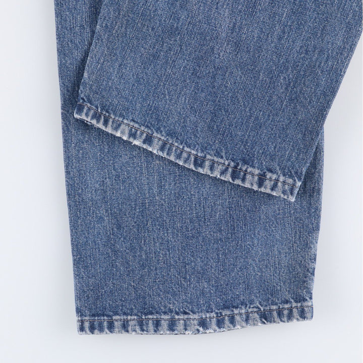 00'S Wrangler CARPENTER denim painter pants for men, equivalent to W34 cotton blue type Vintage Second Hand