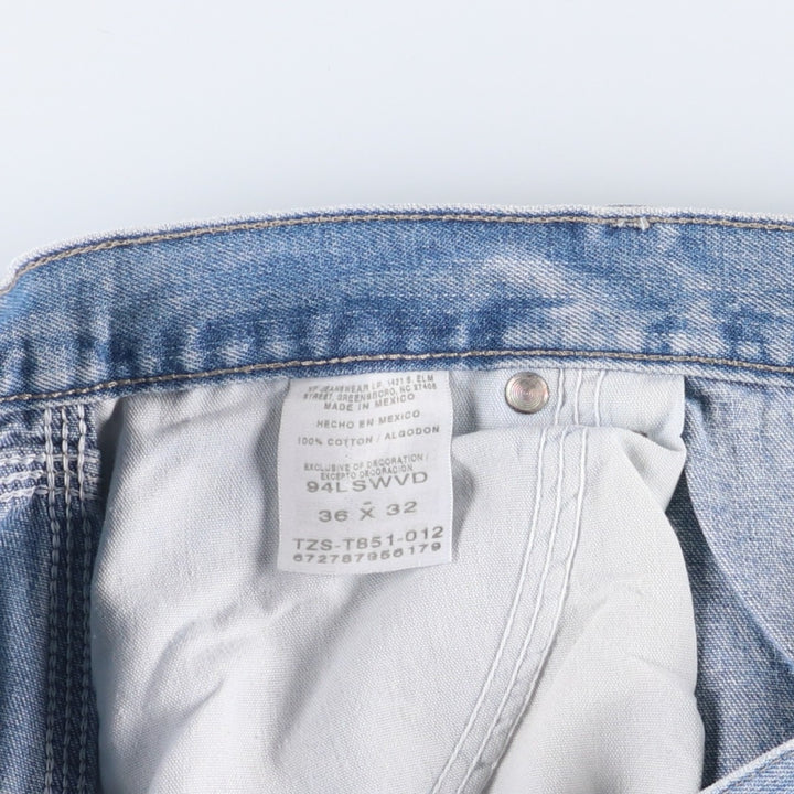 Wrangler Denim Painter Pants for Men, W36 cotton Blue type light blue Vintage Second Hand