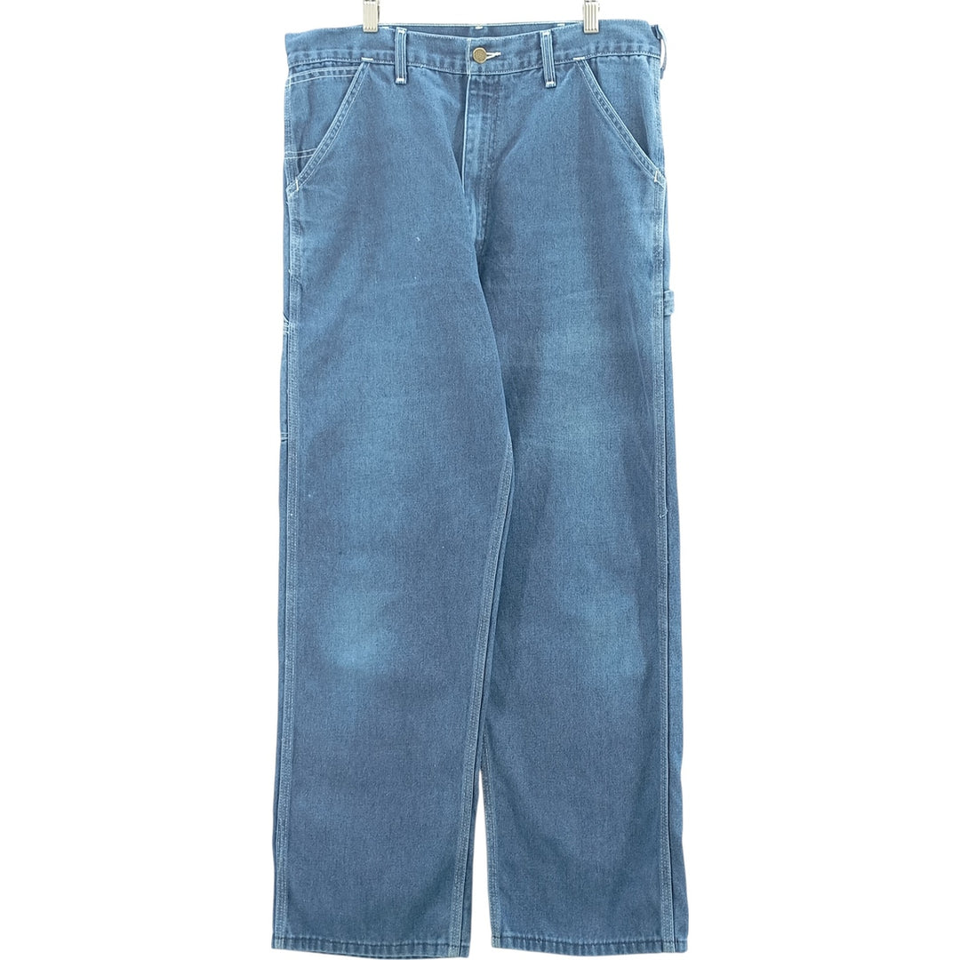 ROEBUCKS Denim Painter Pants, Made in USA, Men's, Size W33 unclear blue type Vintage Second Hand