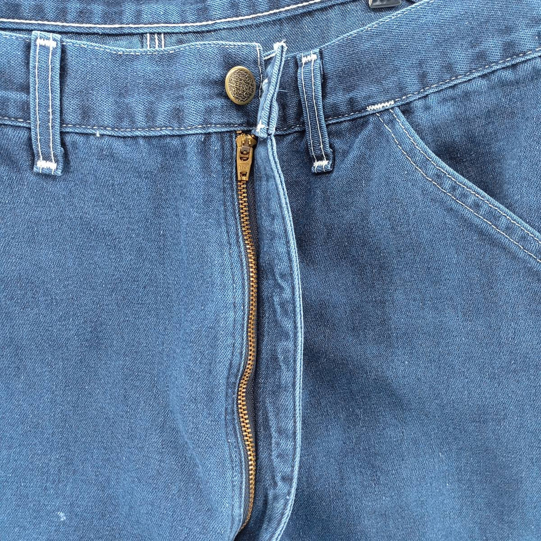 ROEBUCKS Denim Painter Pants, Made in USA, Men's, Size W33 unclear blue type Vintage Second Hand