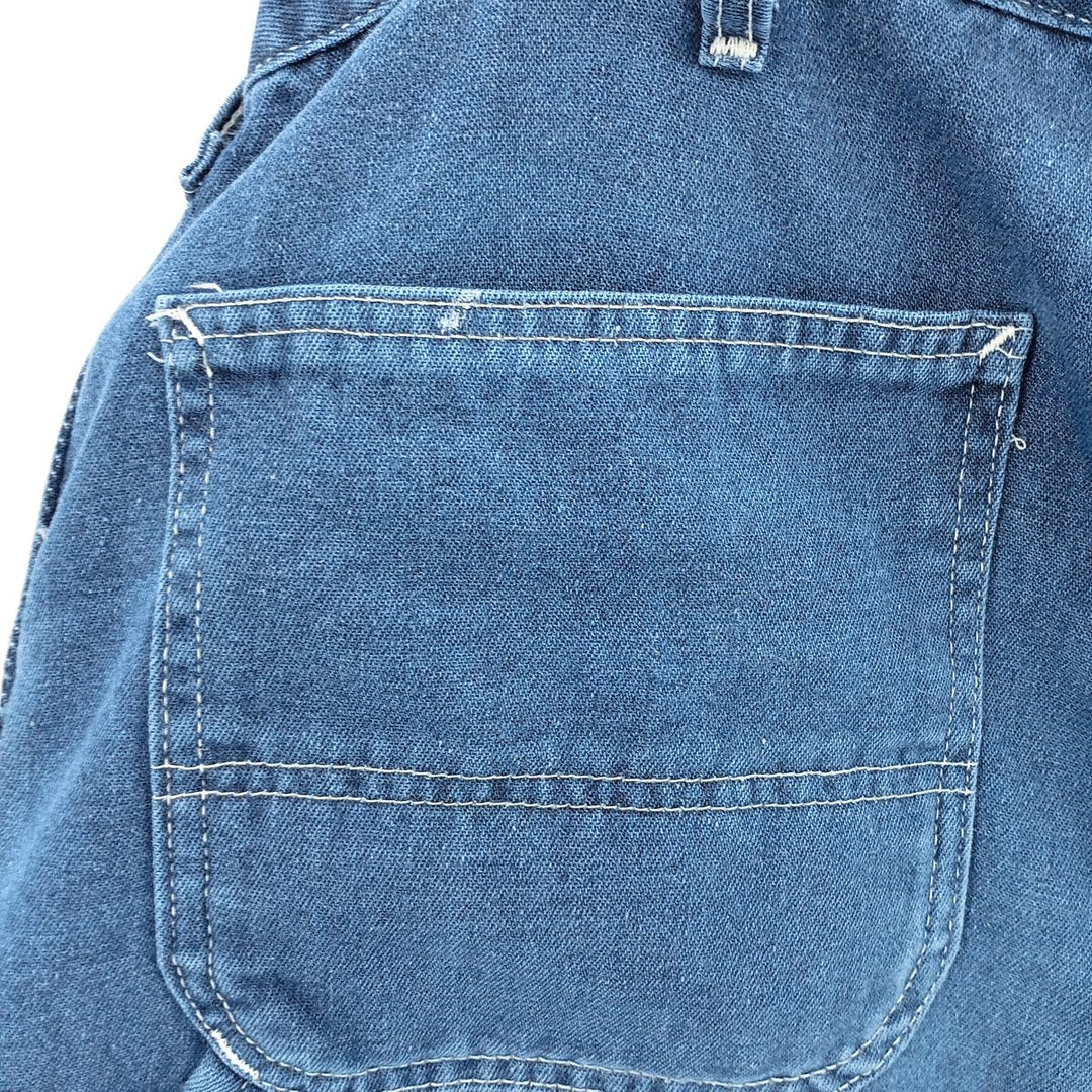 ROEBUCKS Denim Painter Pants, Made in USA, Men's, Size W33 unclear blue type Vintage Second Hand