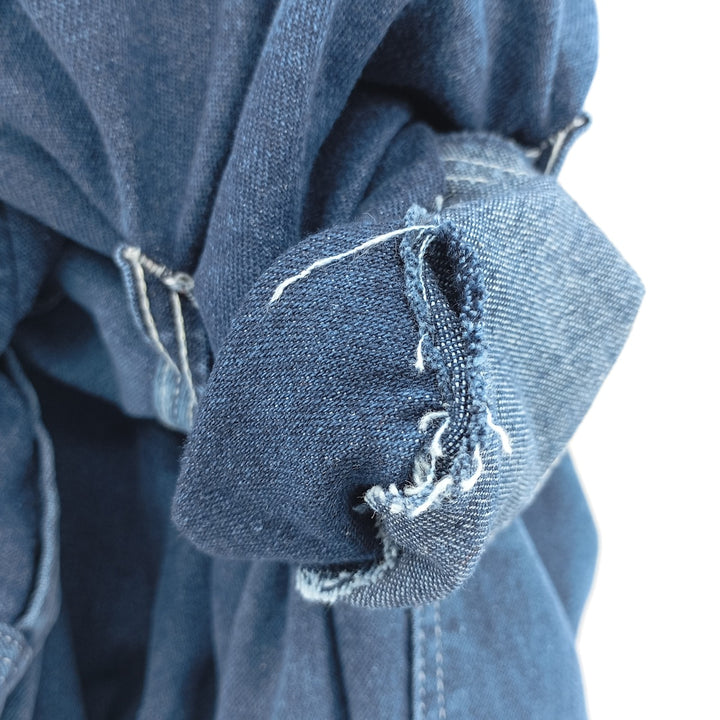 ROEBUCKS Denim Painter Pants, Made in USA, Men's, Size W33 unclear blue type Vintage Second Hand