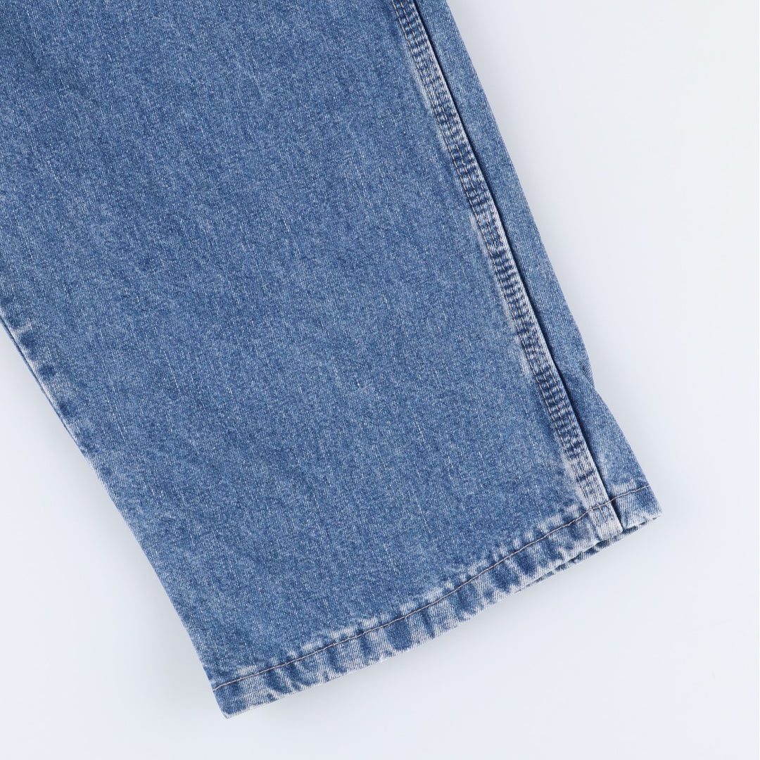 Wrangler HERO Denim Painter Pants for Men, W35 equivalent unclear blue type Vintage Second Hand