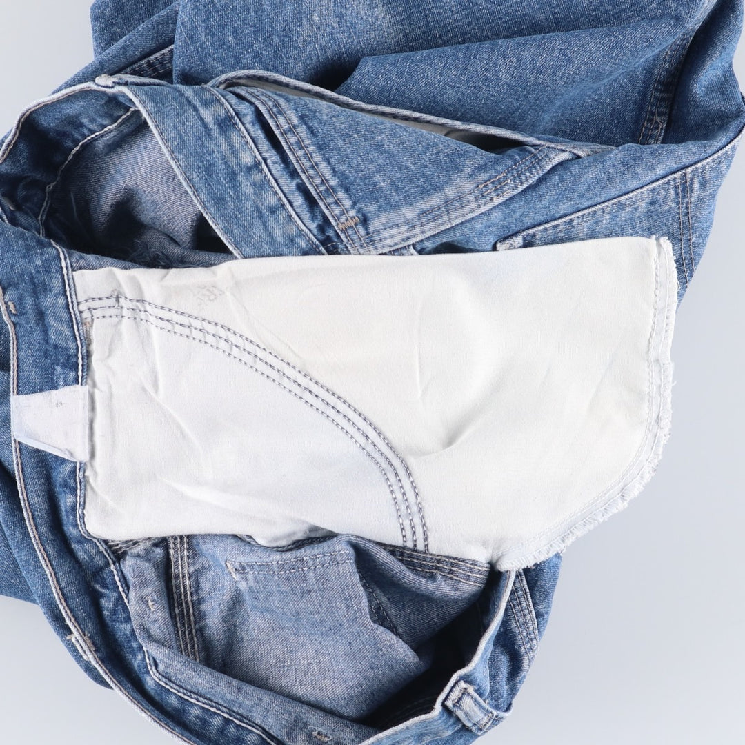 Wrangler HERO Denim Painter Pants for Men, W35 equivalent unclear blue type Vintage Second Hand