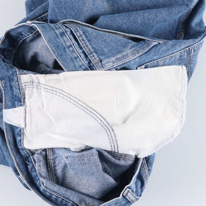 Wrangler HERO Denim Painter Pants for Men, W35 equivalent unclear blue type Vintage Second Hand