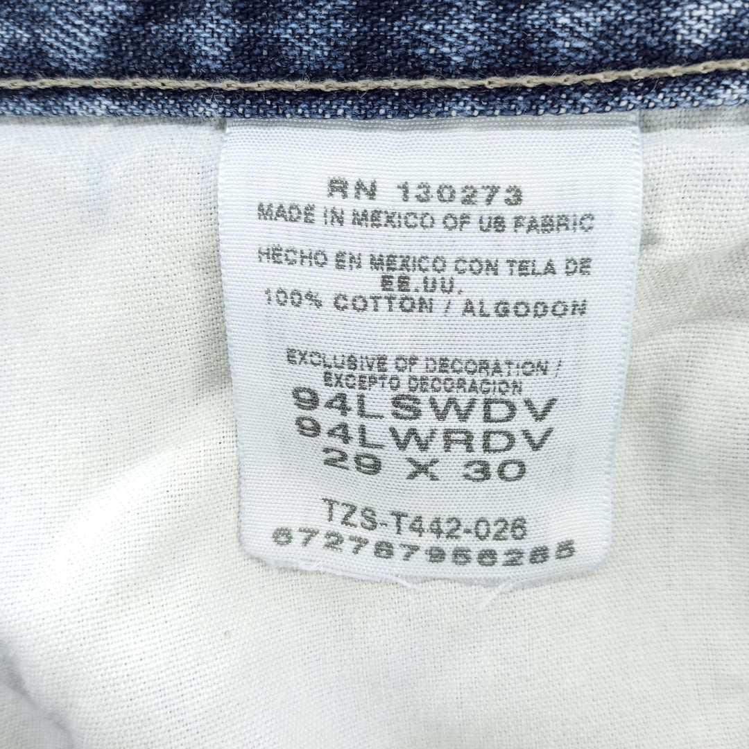 Wrangler Denim Painter Pants for Men, W30 equivalent cotton blue type Vintage Second Hand