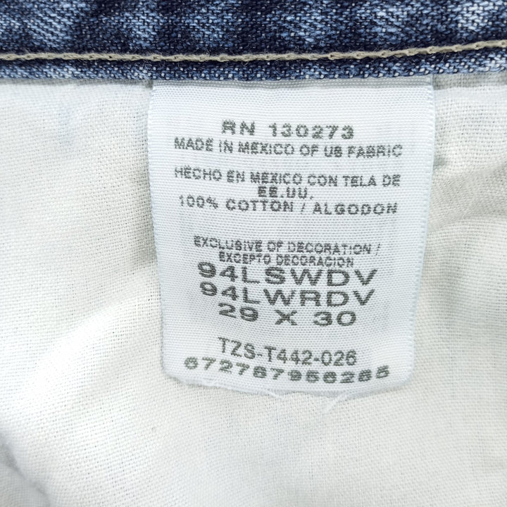 Wrangler Denim Painter Pants for Men, W30 equivalent cotton blue type Vintage Second Hand