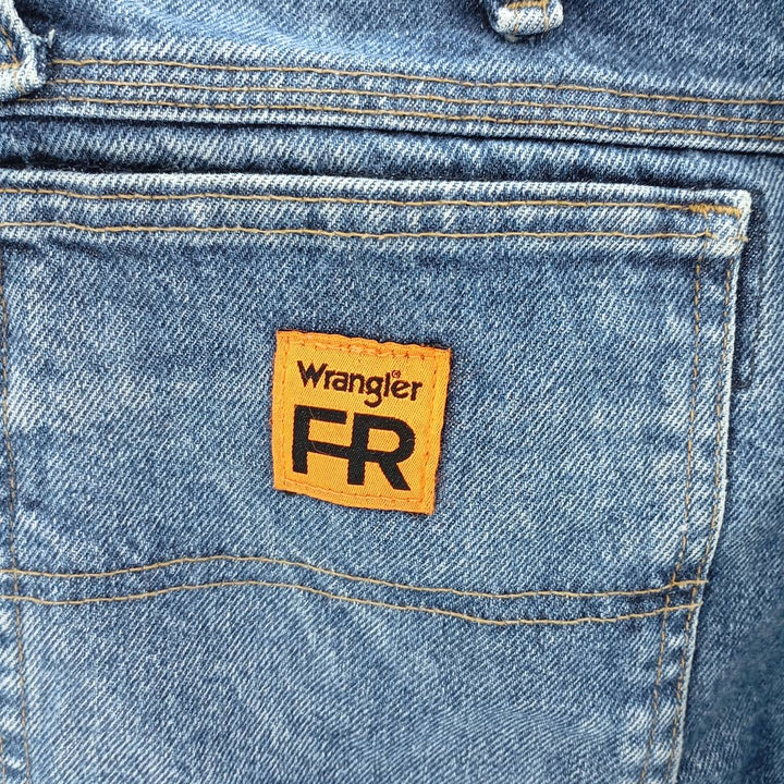 Wrangler FR RIGGS WORKWEAR Denim Painter Pants, Men's, Size W34 cotton blue type Vintage Second Hand