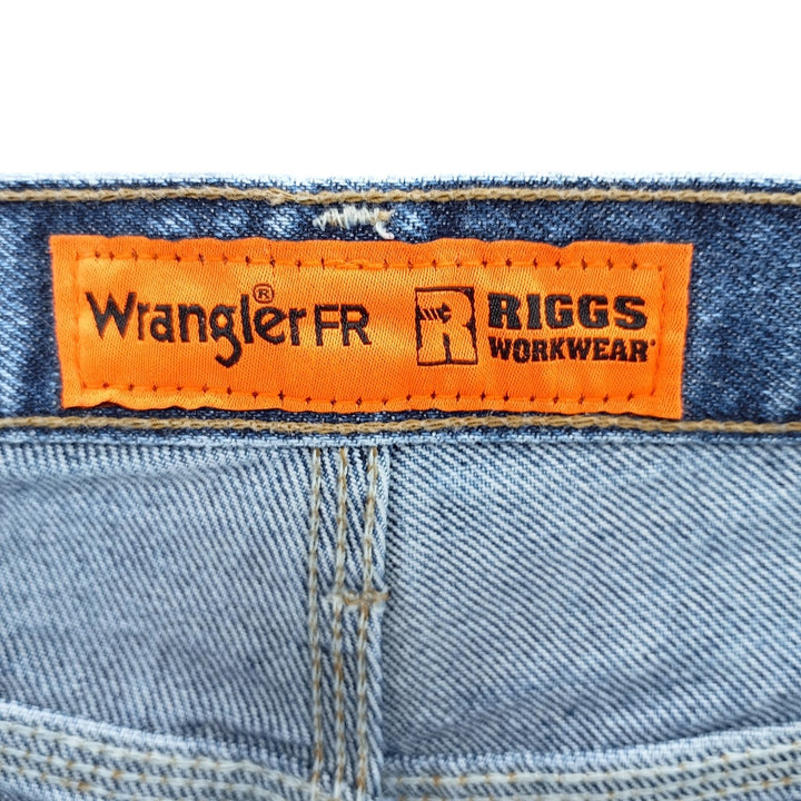 Wrangler FR RIGGS WORKWEAR Denim Painter Pants, Men's, Size W34 cotton blue type Vintage Second Hand