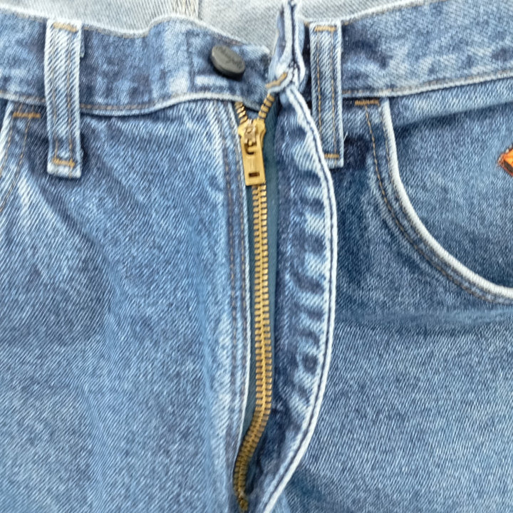 Wrangler FR RIGGS WORKWEAR Denim Painter Pants, Men's, Size W34 cotton blue type Vintage Second Hand