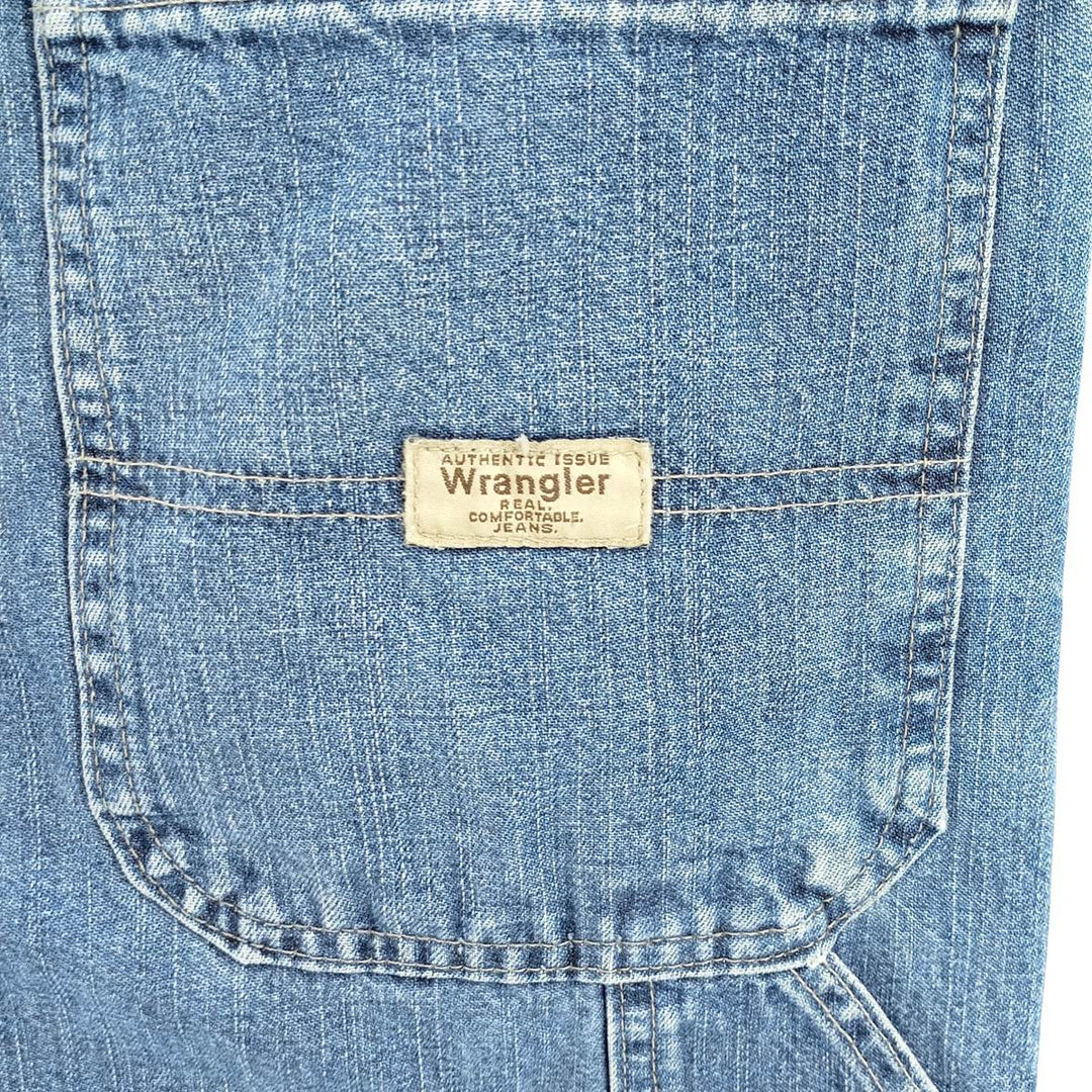 Wrangler Denim Painter Pants for Men, W33 equivalent cotton blue type Vintage Second Hand