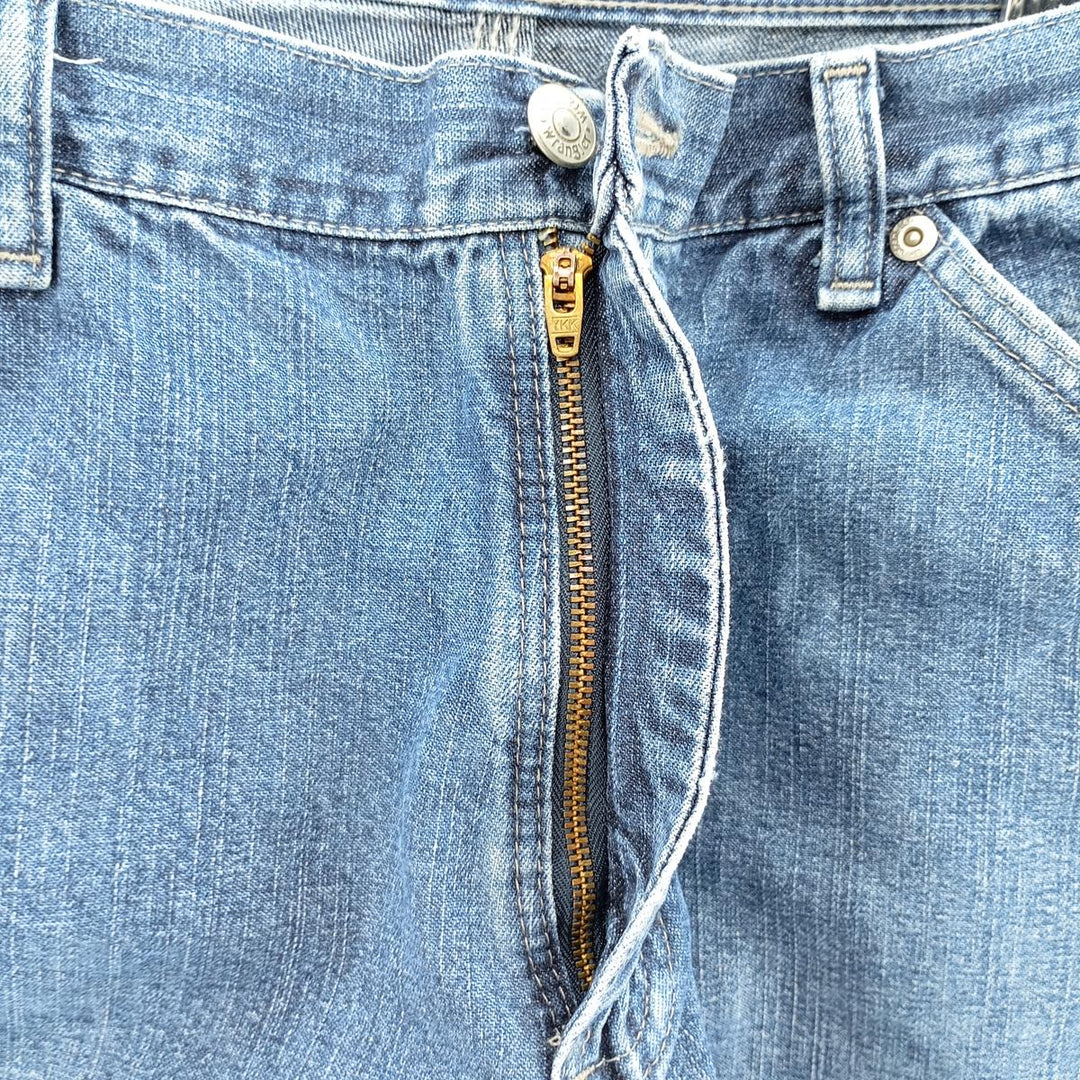 Wrangler Denim Painter Pants for Men, W33 equivalent cotton blue type Vintage Second Hand