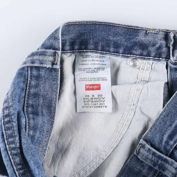 Wrangler Denim Painter Pants, Women's, Size L (W28) cotton blue type Vintage Second Hand