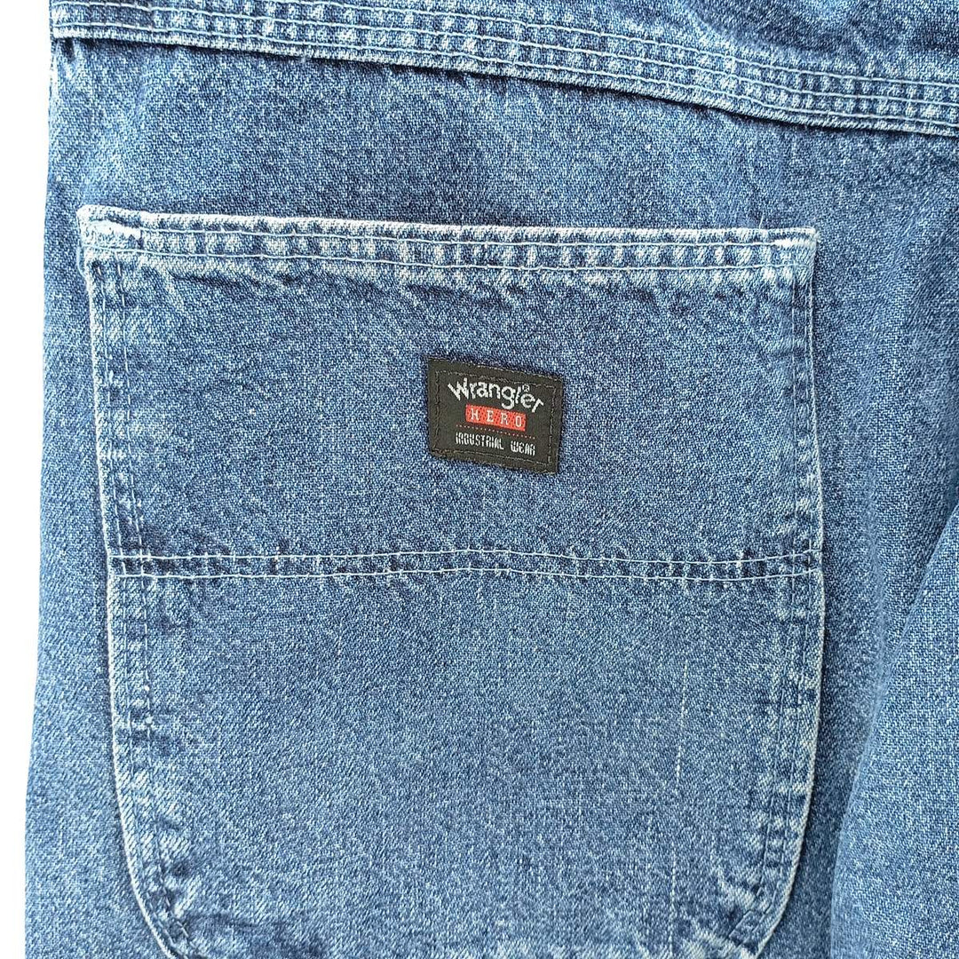 Wrangler HERO Denim Painter Pants for Men, W35 equivalent cotton blue type Vintage Second Hand