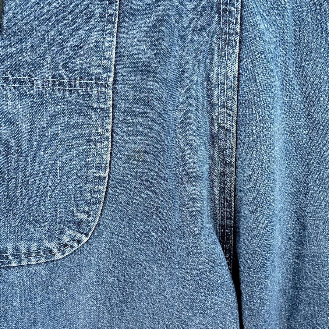 Wrangler HERO Denim Painter Pants for Men, W35 equivalent cotton blue type Vintage Second Hand